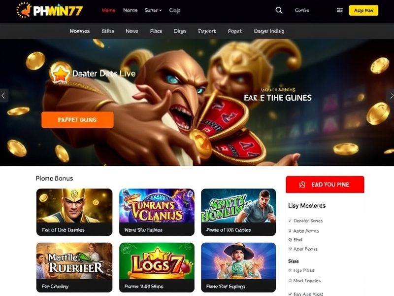 Welcome to phwin77.com, the premier destination for high-quality gambling games. Discover a trusted platform with hundreds of casino titles, sports betting, and live dealer options. Join now for exclusive promotions and real money winners!
